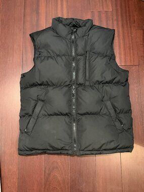 James Perse Y/OSEMITE Black Down Puffer Vest Men’s Size 2 Medium